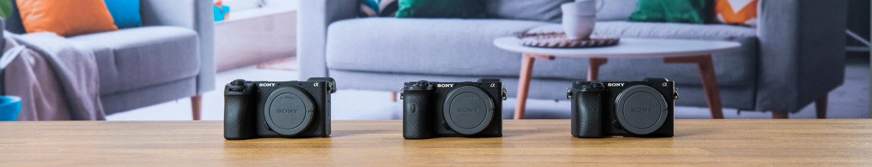 Vergelijk de Sony Alpha A6700 met de A6600 en de A6400