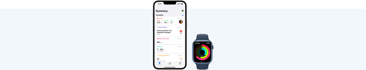 Se lancer avec les fonctionnalités de santé d'Apple