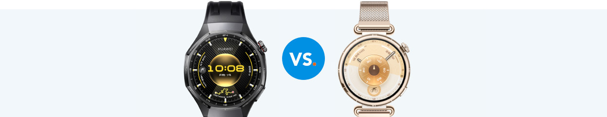 Compare the HUAWEI WATCH GT 6 Pro to the GT 6