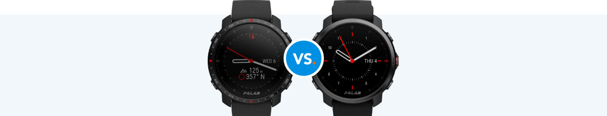 Vergelijk de Polar Grit X Pro met de Polar Grit X