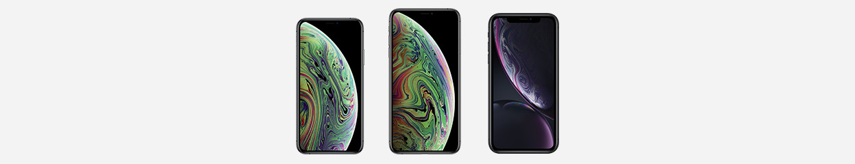 Vergelijk refurbished iPhone Xs, iPhone Xs Max en iPhone Xr