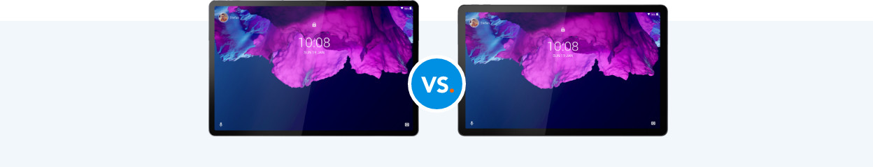 Comparez la Lenovo Tab P11 Pro avec la Lenovo Tab P11