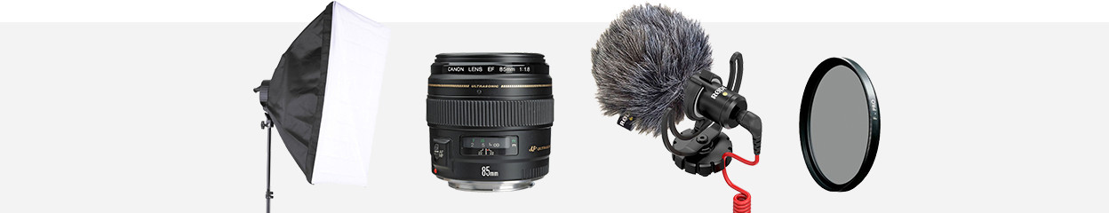 Advice on accessories for filming with a photo camera