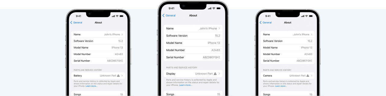 What does the missing part notification on your refurbished iPhone mean?