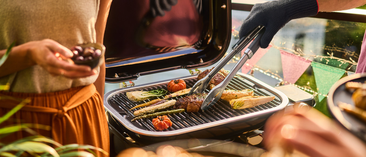 Elektrische barbecue