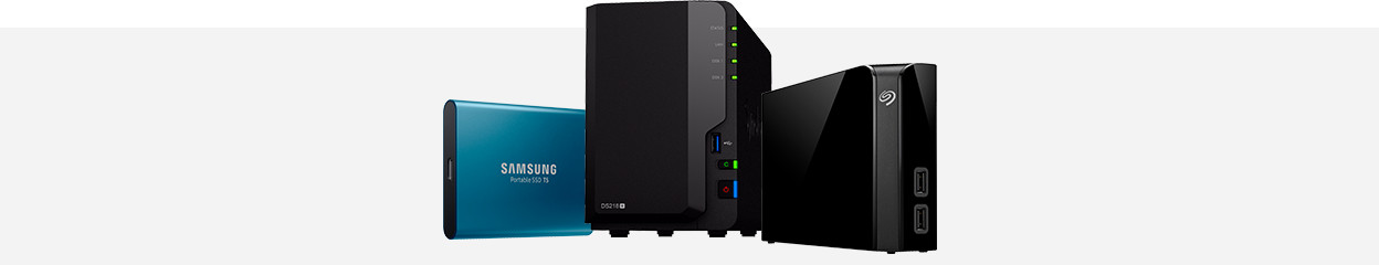 How do you choose external storage for work and school?