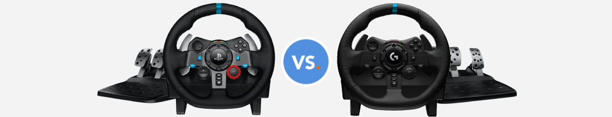 Comparez le Logitech G29 avec le Logitech G923