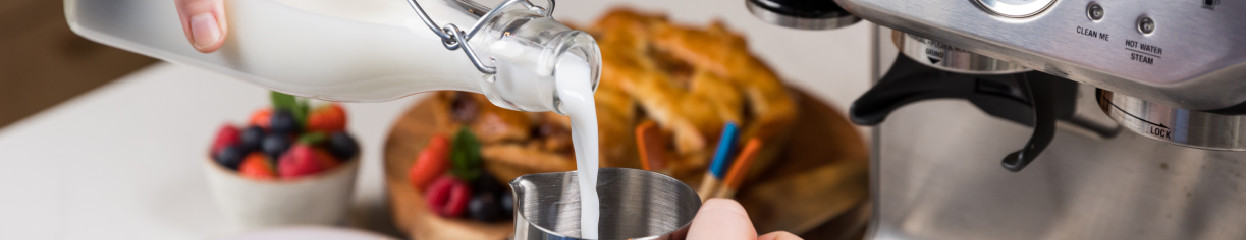 Which milk do you use for a cappuccino?