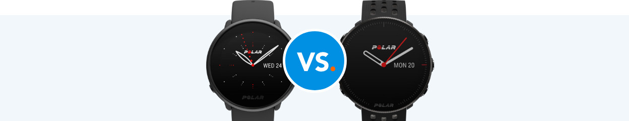 Compare the Polar Ignite 2 with the Polar Vantage M2