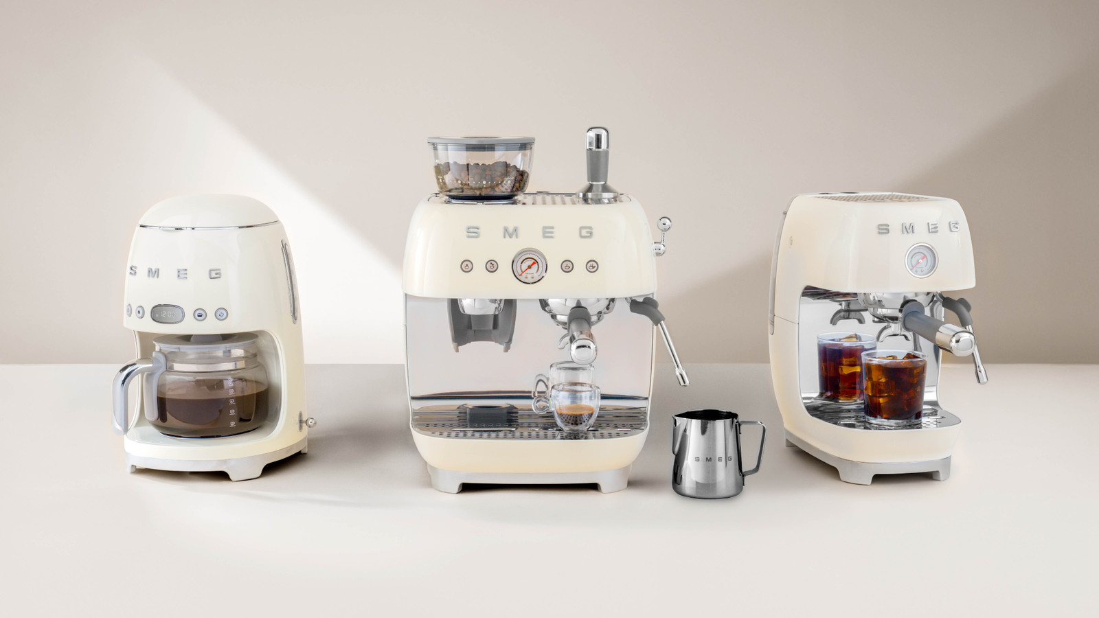 SMEG coffee machines