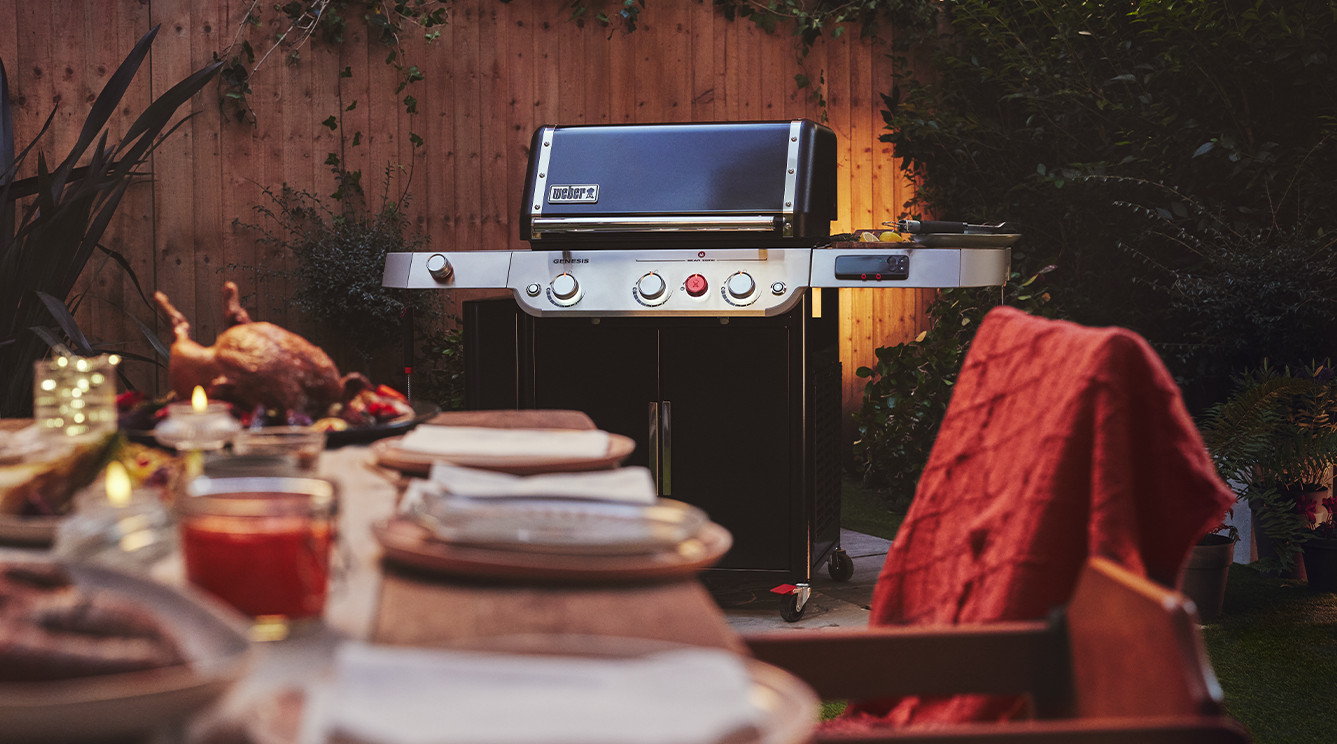 Le barbecue à gaz Weber de la saison