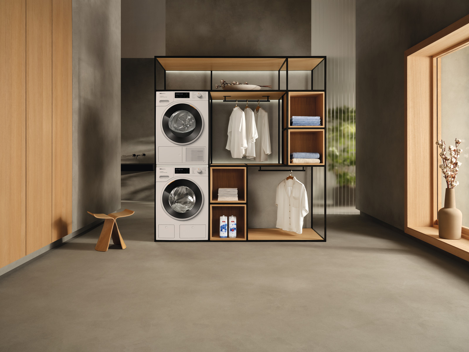 Miele wasmachine en droogkast set