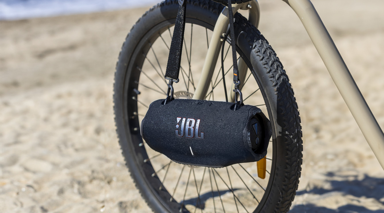 La JBL Xtreme 4 permet de toujours avoir votre musique préférée à portée de main.