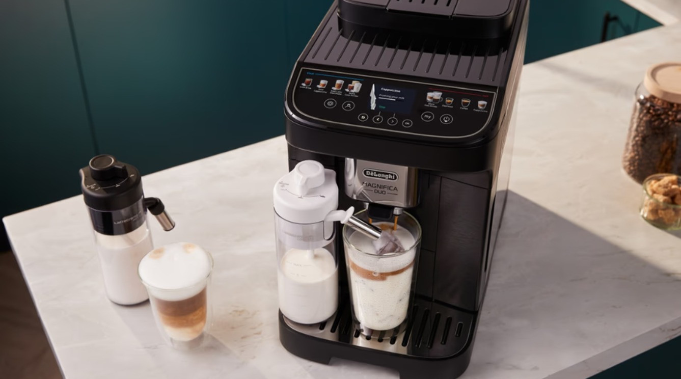 Notre machine entièrement automatique De'Longhi en vedette