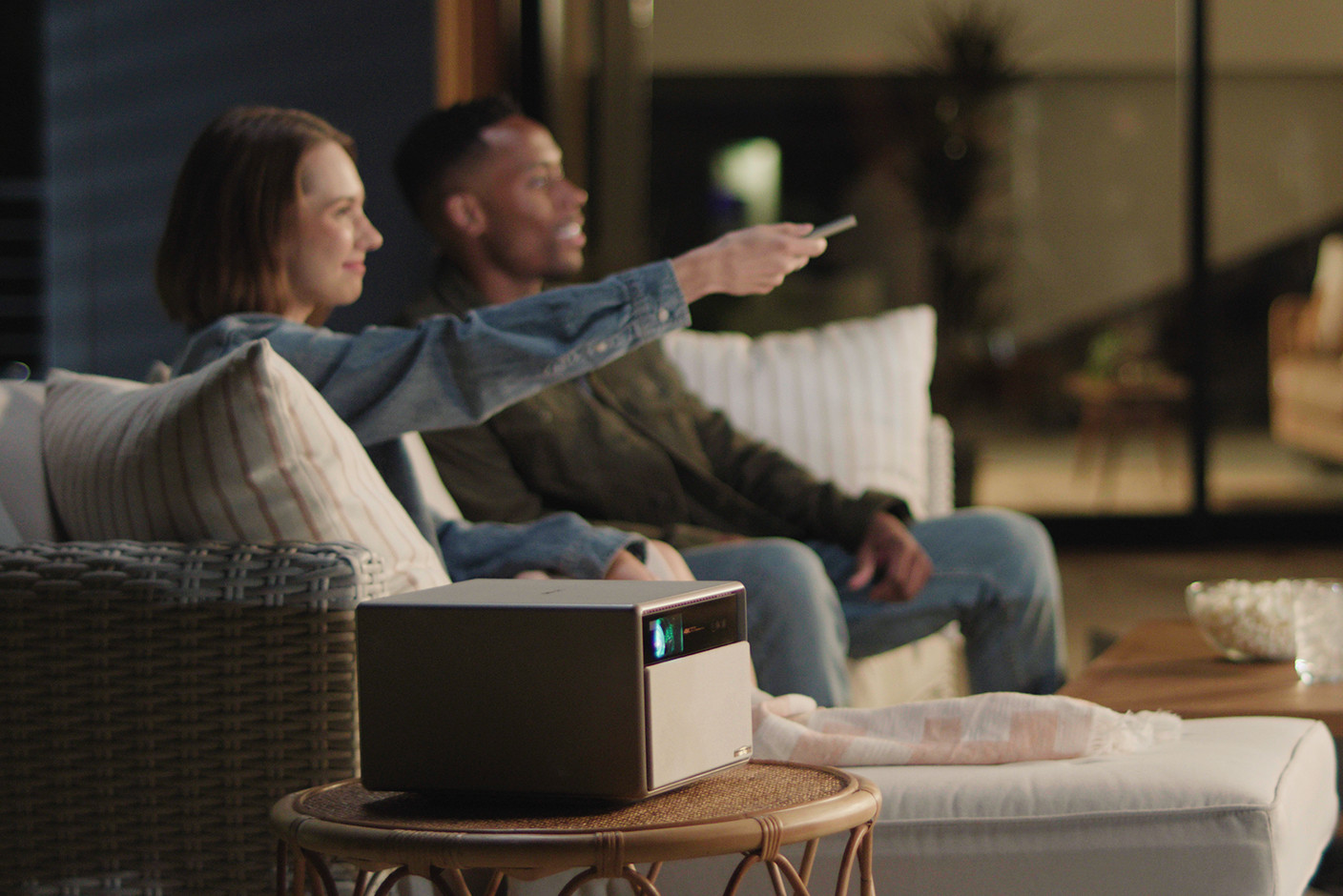 Highlighted projector