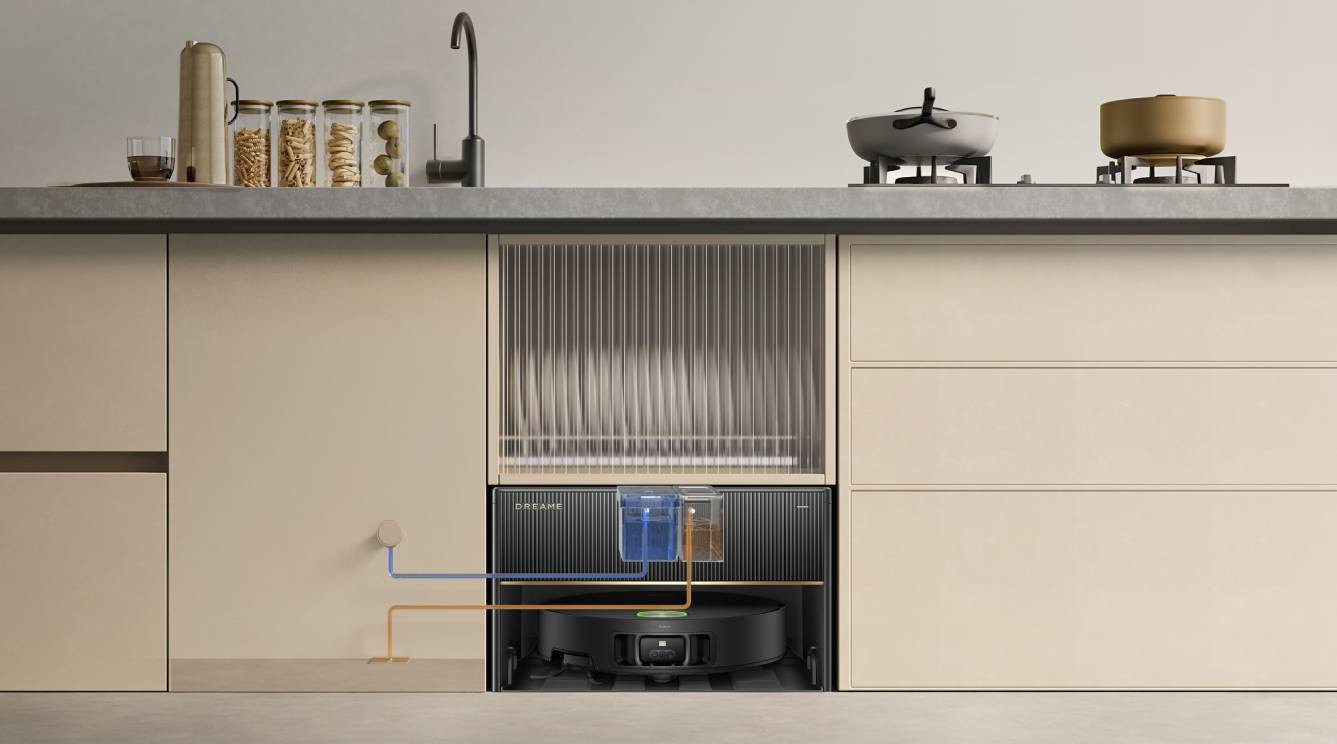 Installer votre robot Dreame dans la cuisine