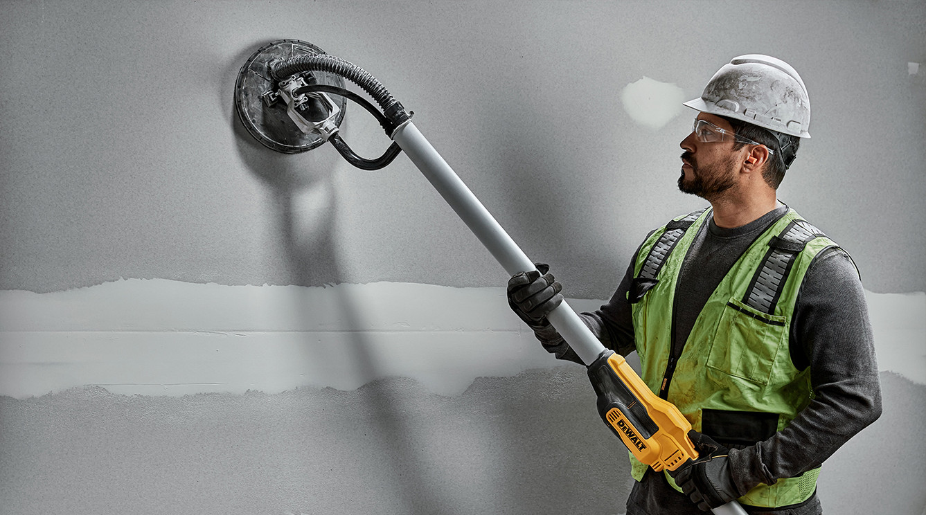 Notre choix pour le ponçage de murs et de plafonds