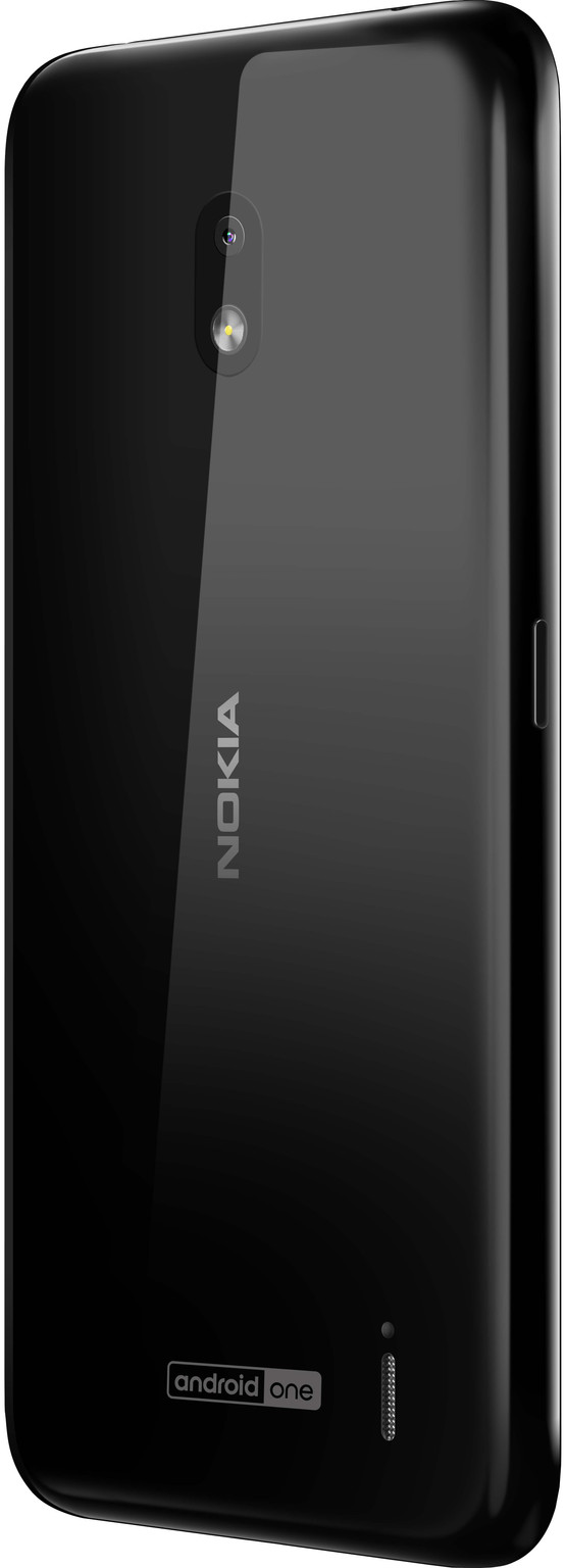 Nokia 2.2 Zwart achterkant