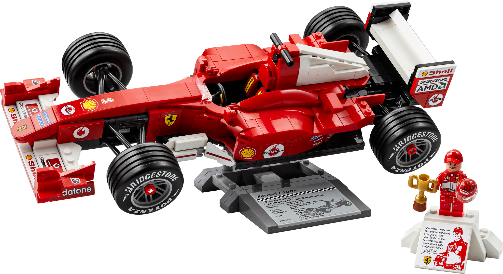 LEGO Icons F1 Ferrari met Michael Schumacher 11375