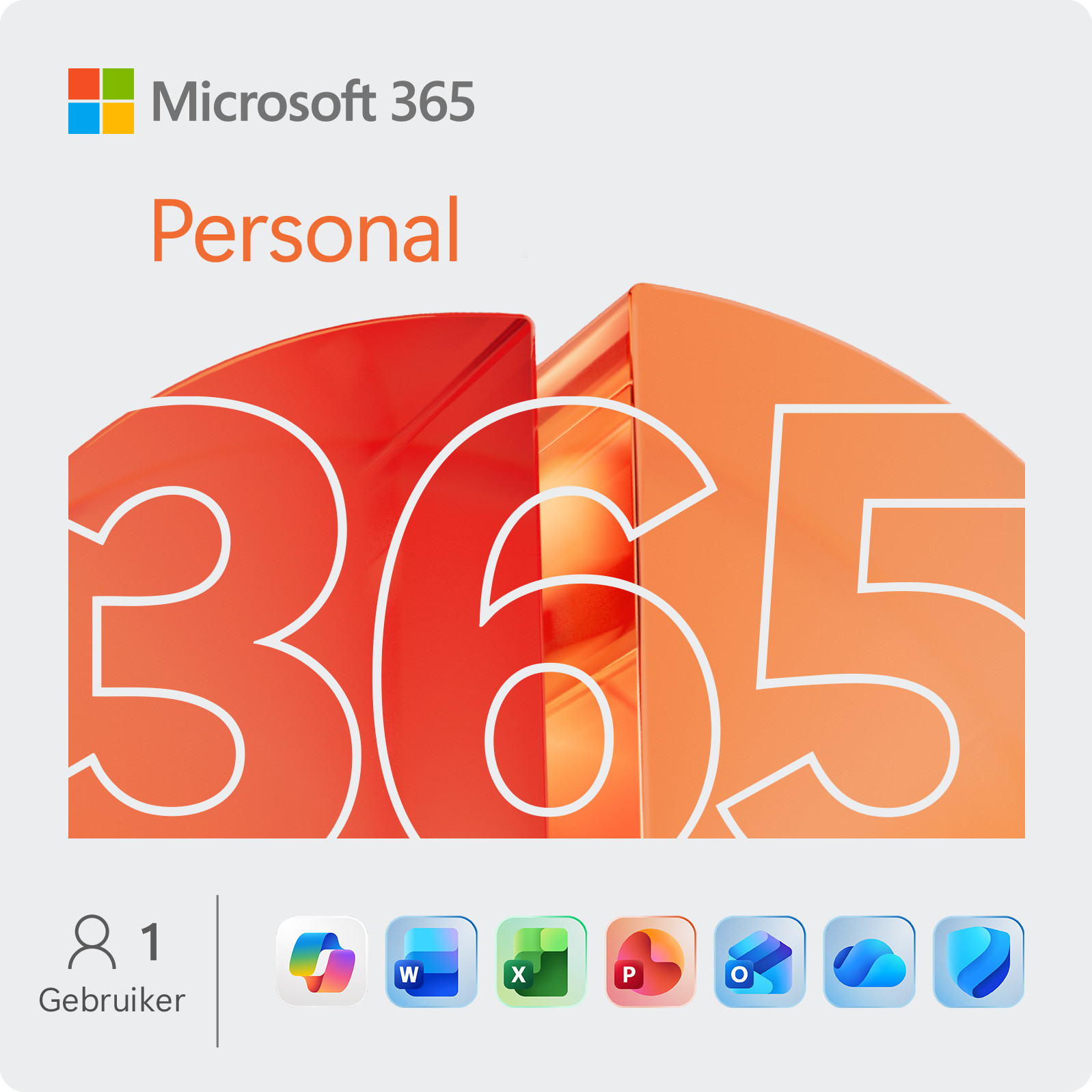 Microsoft 365 Personal Meertalig - 1 jaar