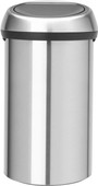 Brabantia Touch Bin 60 Liter Rvs Fingerprint Proof 60 liter vuilbak