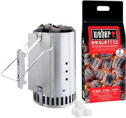 Weber Brikettenstartersset Groot Weber briketstarter