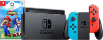 Nintendo Switch (2019 upgrade) rood/blauw + Mario&Sonic op de Olympische Spelen: Tokyo2020