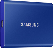 Samsung T7 Portable SSD 2TB Blauw Externe SSD voor creators