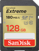 SanDisk SDXC Extreme 128GB 90MB/s SD kaart