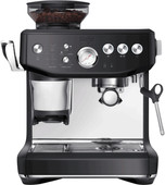 Sage Barista Express Impress Black Truffle piston machine for baristas