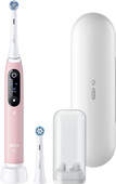 Oral-B iO Series 6N Licht Roze + extra iO Gentle Care opzetborstel Oral B elektrische tandenborstel voor gevoelige tanden