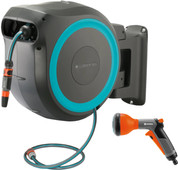 GARDENA Wall Hose Box 25 RollUp M/L + GARDENA Classic Multifunctional Spray Nozzle Buy Gardena product?