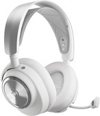 SteelSeries Arctis Nova Pro Wireless PC Headset - White Wireless gaming headset