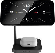 ZENS 2-in-1 MagSafe and Qi2 Wireless Charger 15W with Stand Black Wireless charger for iPhone