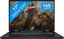 MSI Sword 17 HX B14VGKG-013BE Azerty Windows laptop voor fotobewerking