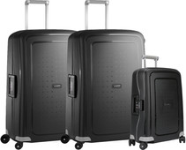 Samsonite S'Cure Spinner 75+75+55cm Black Hard-shell suitcases
