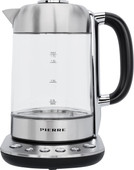 Pierre Waterkoker PWK7000 Glas met instelbare temperatuur Pierre waterkoker