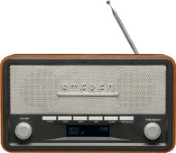 Denver DAB-18 Dark Brown Bluetooth radio