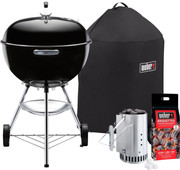 Weber Bar-B Kettle 57cm Black Starter Pack Weber barbecue 57cm