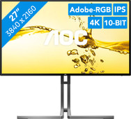 AOC U27U3CV HDR monitor for photo/video editing
