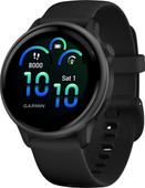 Garmin Vivoactive 6 Music Black Smartwatch for iPhone