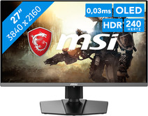 MSI MPG 272URX QD-OLED Monitor met HDMI aansluiting