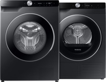 Samsung WW11DG6B85LB AI Wash + Samsung DV90DG6845LBU3 AI Dry+ Washing machine that steams hygienically
