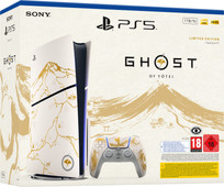 PlayStation 5 Slim Disc Edition + Ghost of Yotei Gold Limited Edition