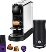 Krups Nespresso CitiZ Platinum XN610D RVS + Pierre Melkopschuimer Krups Nespresso