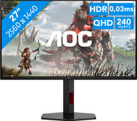 AOC OLED Q27G4ZDR Gaming monitor met een hoge verversingssnelheid