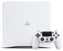 Sony PlayStation 4 Slim 500 Go Blanc glacier