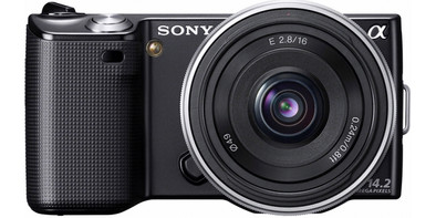 Sony NEX-5 Black + 16mm f/2.8 Pancake Lens is nooit meer leverbaar