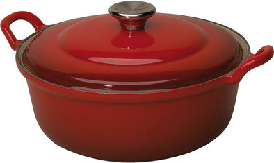Le Creuset Faitout Braadpan 20 cm Kersenrood is nooit meer leverbaar