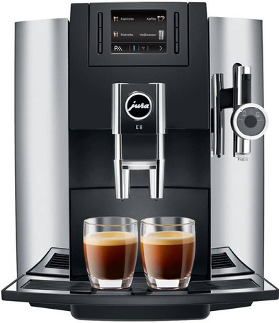 Jura E8 Chroom is nooit meer leverbaar